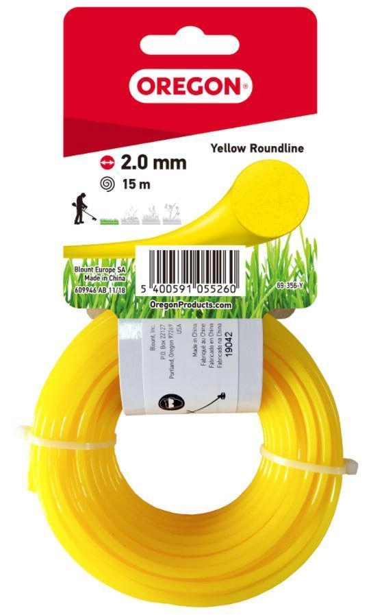 фото леска для триммеров oregon yellow 69-356-y