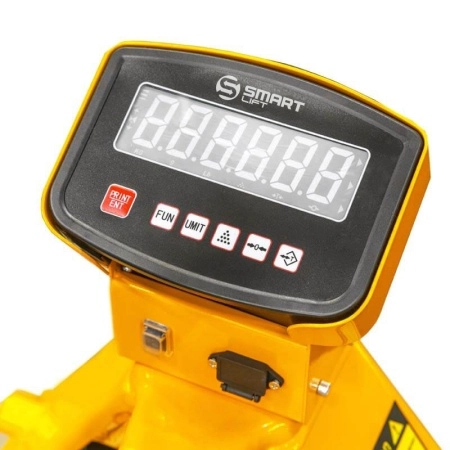 фото гидравлическая тележка с весами bfc25 (2500 кг; 1150х570 мм; rdp) smartlift