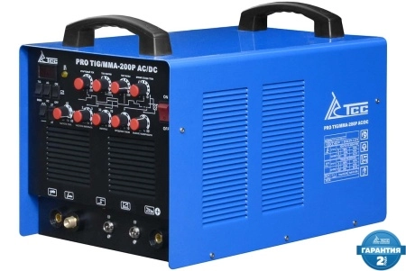 фото аппарат tig сварки алюминия tss pro tig/mma-200p ac/dc