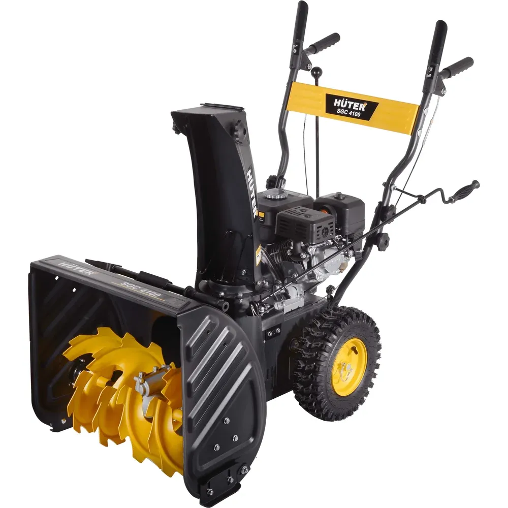 фото бензиновый снегоуборщик huter sgc 4100
