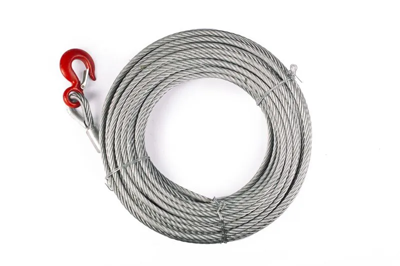 фото канат 40 м для лебёдки tor mtm 1600 1,6 т (тип znl) d=11мм