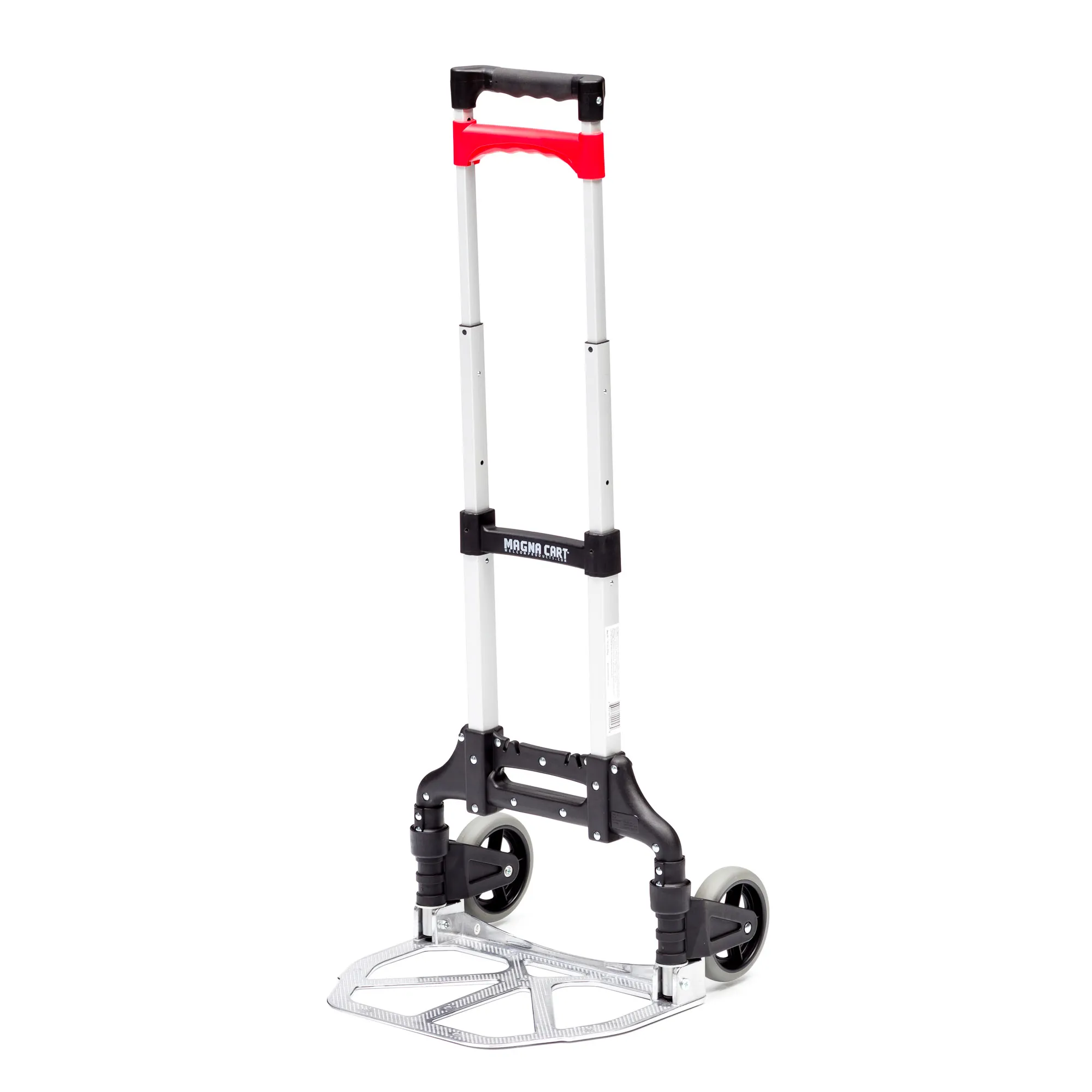 фото тележка ручная magna cart mcx складная, алюминий, сталь, грузоподъемность 68кг