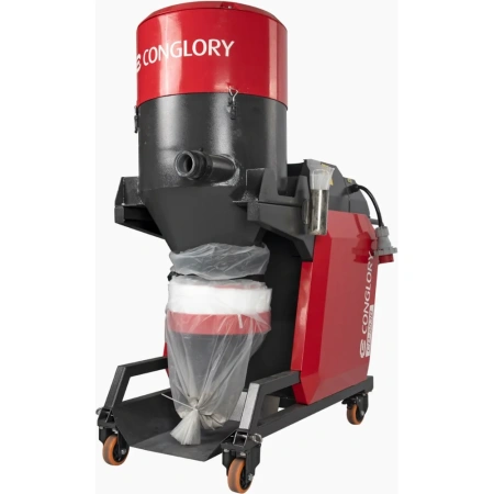 фото промышленный строительный пылесос conglory cd-553b